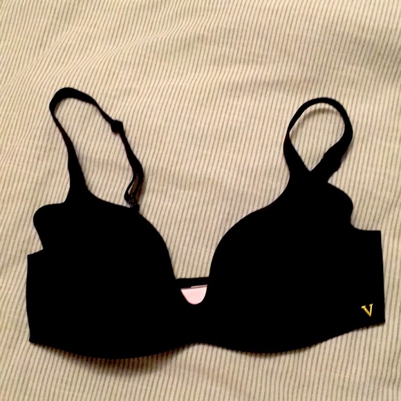 Victoria secret black push up bra - Picture 1 of 3